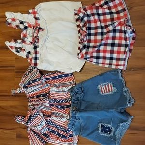 Girl's shorts bundle size 6
